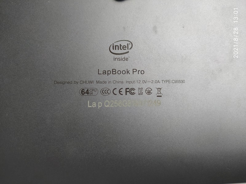 ремонт Ноутбука Chuwi CWI530