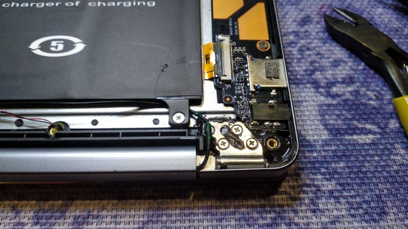 Chuwi CWI530 ремонт антены