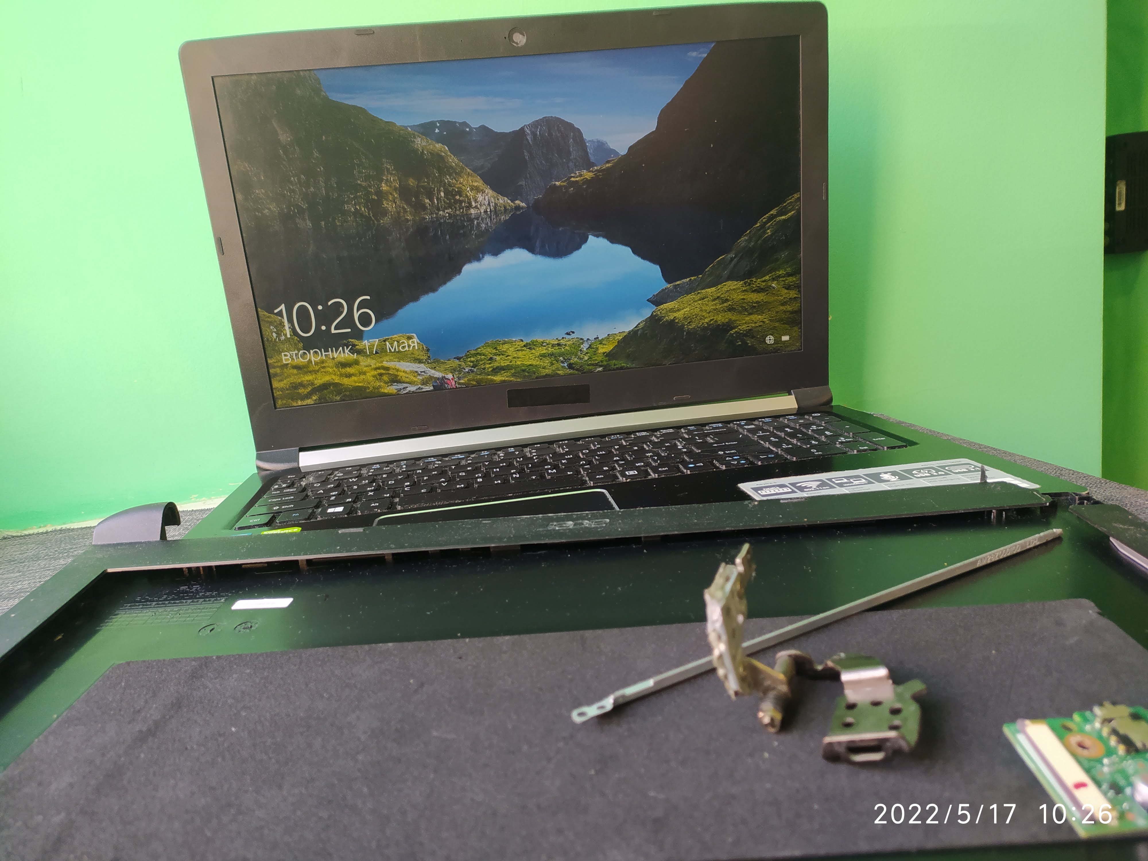 Ремонт ноутбука Acer Aspire 5 (A515-51G-503F)