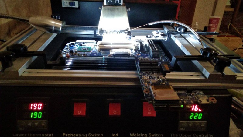 HP EliteBook замена видеокарты