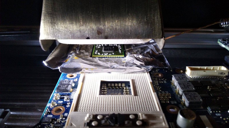 HP EliteBook замена видеокарты