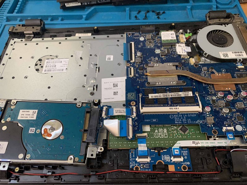 ремонт HP 15-ay044ur